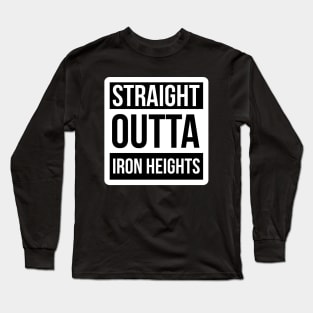 DC Straight outta Iron Heights Long Sleeve T-Shirt